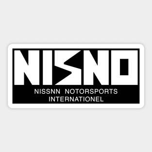 NISNO Initial D NISMO Old Logo Spoof White Sticker